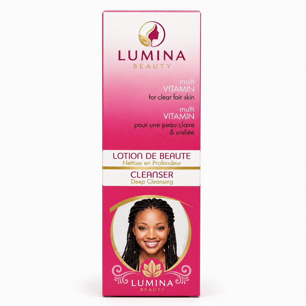 Lumina Multi Vitamin Cleanser — angle view
